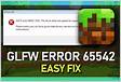 GLFW Error Minecraft WGL Fix The Driver Does Not